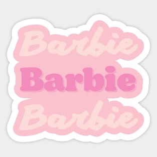 Barbie barbie barbie Sticker